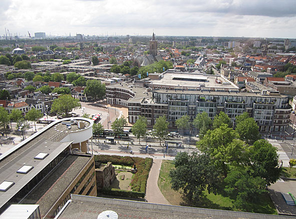 Een eind achter Schiedam ligt Engeland